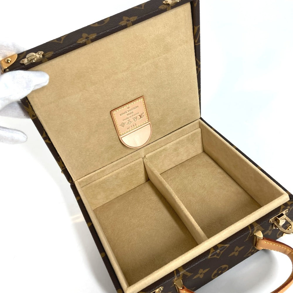 LOUIS VUITTON M92476 Monogram LV×TM Takashi Murakami World 200 Limited Edition Onion Head Jewelry Box Bag Accessory Box BOX Mirror Handbag Monogram Canvas Ladies Brown