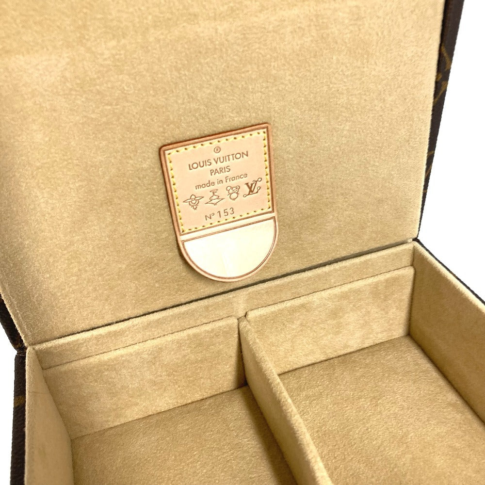 LOUIS VUITTON M92476 Monogram LV×TM Takashi Murakami World 200 Limited Edition Onion Head Jewelry Box Bag Accessory Box BOX Mirror Handbag Monogram Canvas Ladies Brown