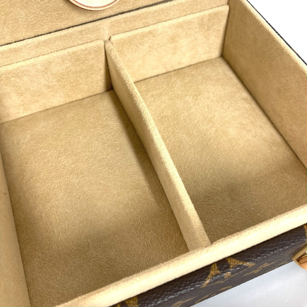 LOUIS VUITTON M92476 Monogram LV×TM Takashi Murakami World 200 Limited Edition Onion Head Jewelry Box Bag Accessory Box BOX Mirror Handbag Monogram Canvas Ladies Brown