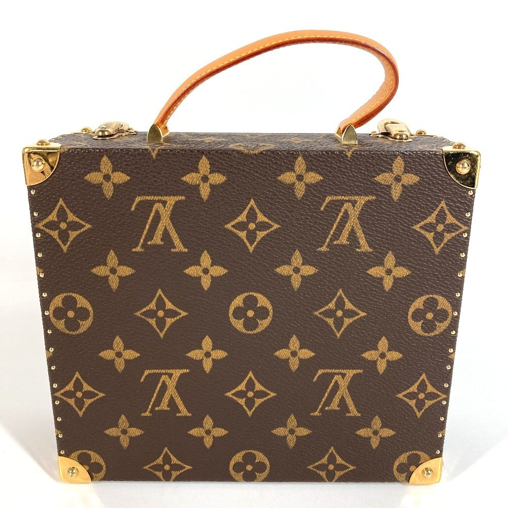 LOUIS VUITTON M92476 Monogram LV×TM Takashi Murakami World 200 Limited Edition Onion Head Jewelry Box Bag Accessory Box BOX Mirror Handbag Monogram Canvas Ladies Brown