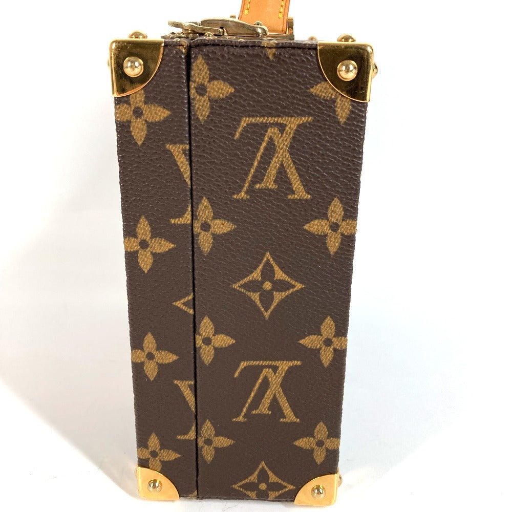 LOUIS VUITTON M92476 Monogram LV×TM Takashi Murakami World 200 Limited Edition Onion Head Jewelry Box Bag Accessory Box BOX Mirror Handbag Monogram Canvas Ladies Brown