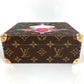 LOUIS VUITTON M92476 Monogram LV×TM Takashi Murakami World 200 Limited Edition Onion Head Jewelry Box Bag Accessory Box BOX Mirror Handbag Monogram Canvas Ladies Brown