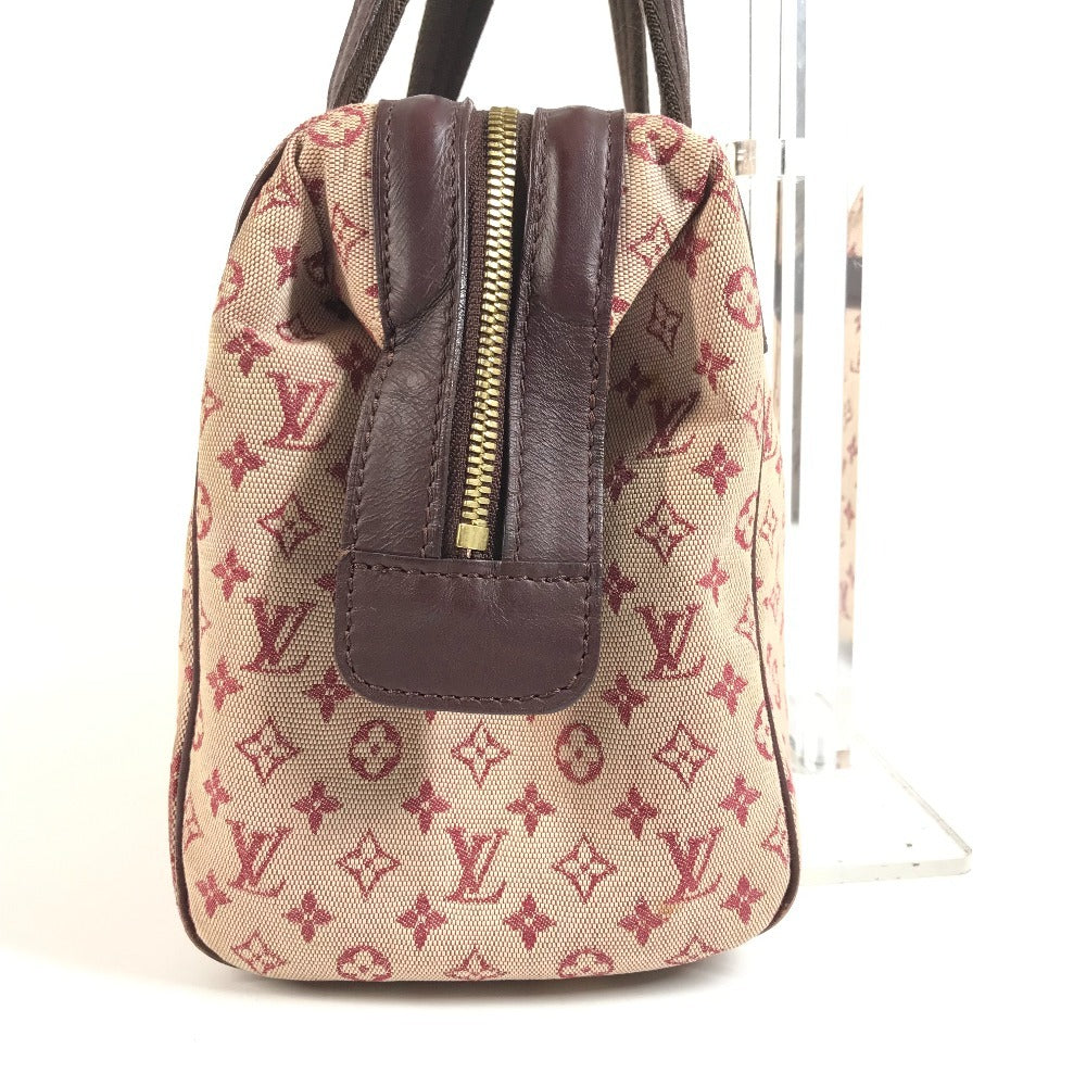 LOUIS VUITTON M92216 Monogram Mini Josephine PM Josephine PM Bag Mini Boston Bag Handbag Monogram Mini Canvas Women's Cerise Red