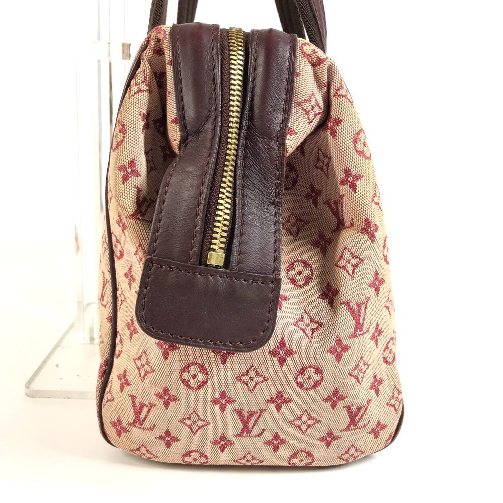 LOUIS VUITTON M92216 Monogram Mini Josephine PM Josephine PM Bag Mini Boston Bag Handbag Monogram Mini Canvas Women's Cerise Red