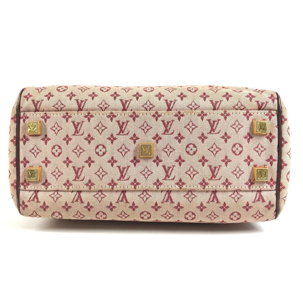 LOUIS VUITTON M92216 Monogram Mini Josephine PM Josephine PM Bag Mini Boston Bag Handbag Monogram Mini Canvas Women's Cerise Red
