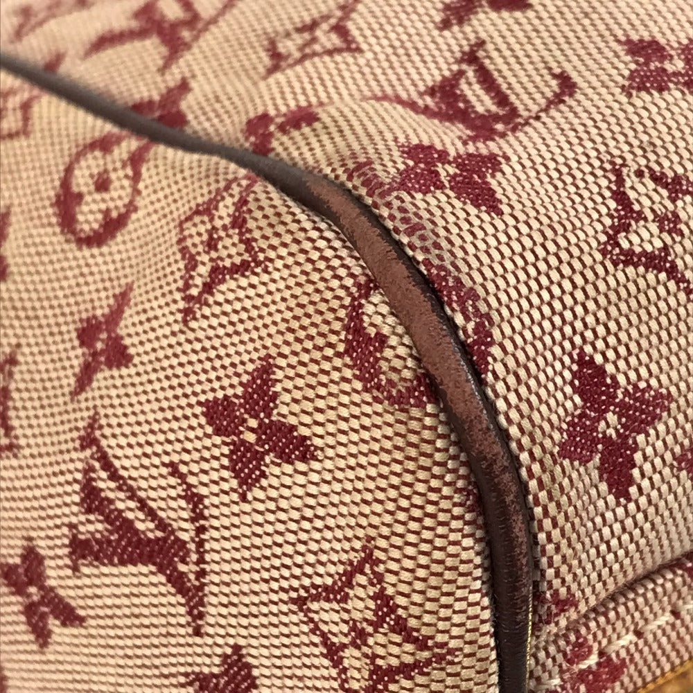 LOUIS VUITTON M92216 Monogram Mini Josephine PM Josephine PM Bag Mini Boston Bag Handbag Monogram Mini Canvas Women's Cerise Red