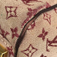 LOUIS VUITTON M92216 Monogram Mini Josephine PM Josephine PM Bag Mini Boston Bag Handbag Monogram Mini Canvas Women's Cerise Red