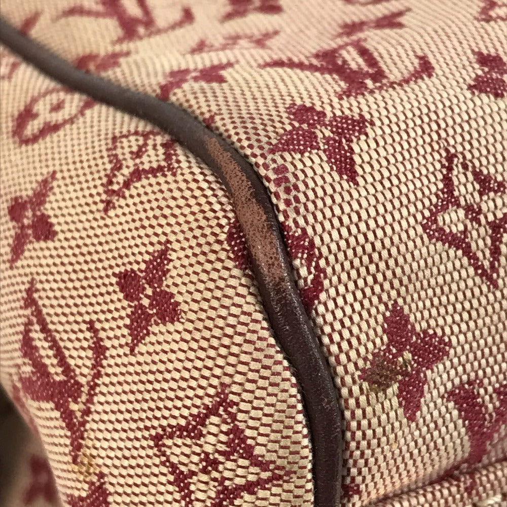 LOUIS VUITTON M92216 Monogram Mini Josephine PM Josephine PM Bag Mini Boston Bag Handbag Monogram Mini Canvas Women's Cerise Red