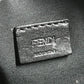 FENDI 7N0078 ズッカ ロゴ カバン ポーチ セカンドバッグ クラッチバッグ レザー/コーティングキャンバス ユニセックス ブラウン