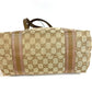 GUCCI 137396 チャーム付き ロゴ GG カバン 肩掛け トートバッグ ショルダーバッグ GGキャンバス/レザー ユニセックス ベージュ