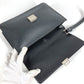 LOUIS VUITTON M30782 Taiga Selenga Bag, Strap, Flap Pouch, Clutch Bag, Second Bag, Taiga Leather, Men's, Ardoise, Black