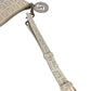 FENDI 8BT151 Zucchino Logo Crossbody Pochette Bag Shoulder Bag PVC/Leather Unisex White