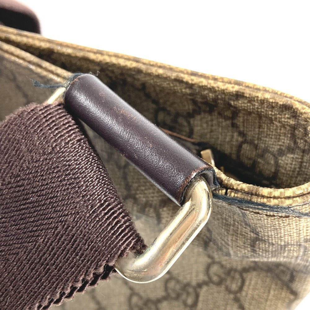 GUCCI 201446 GG Supreme GG Logo Crossbody Bag Shoulder Bag GG Supreme Canvas Unisex Beige