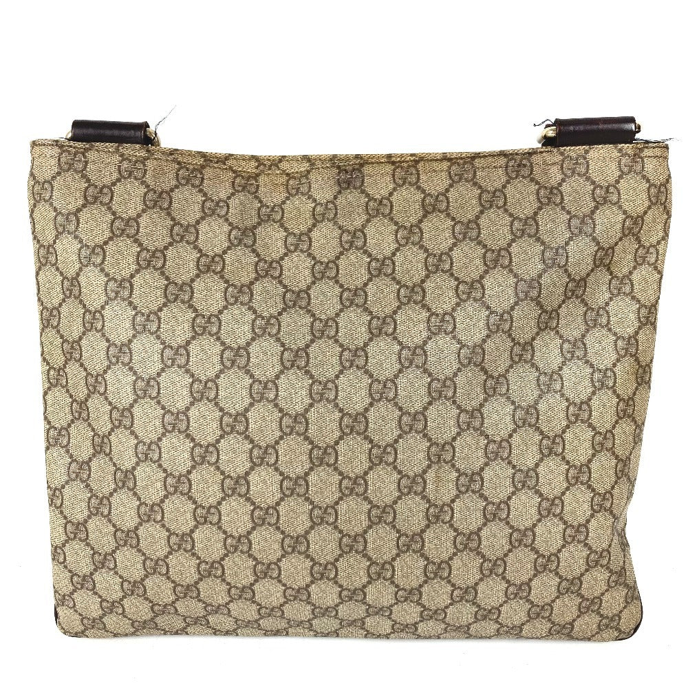 GUCCI 201446 GG Supreme GG Logo Crossbody Bag Shoulder Bag GG Supreme Canvas Unisex Beige