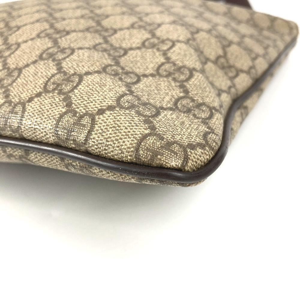 GUCCI 201446 GG Supreme GG Logo Crossbody Bag Shoulder Bag GG Supreme Canvas Unisex Beige