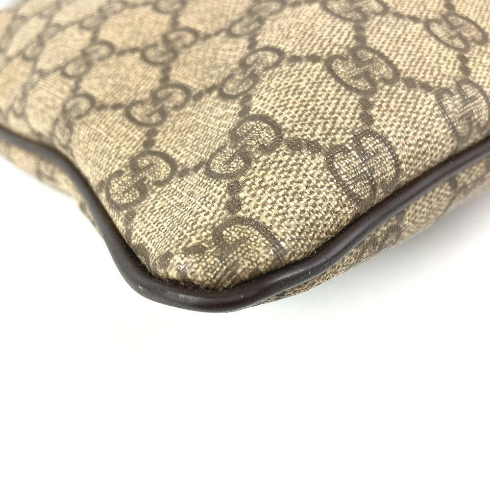 GUCCI 201446 GG Supreme GG Logo Crossbody Bag Shoulder Bag GG Supreme Canvas Unisex Beige