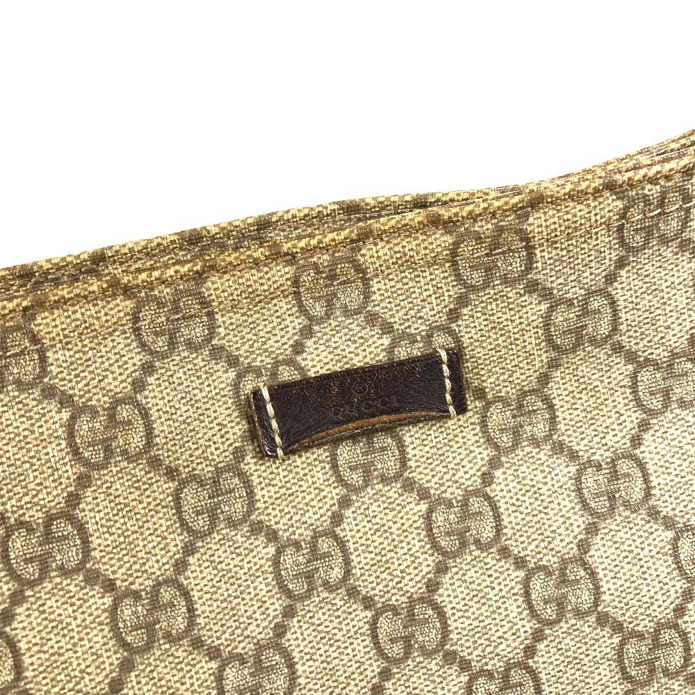 GUCCI 201446 GG Supreme GG Logo Crossbody Bag Shoulder Bag GG Supreme Canvas Unisex Beige
