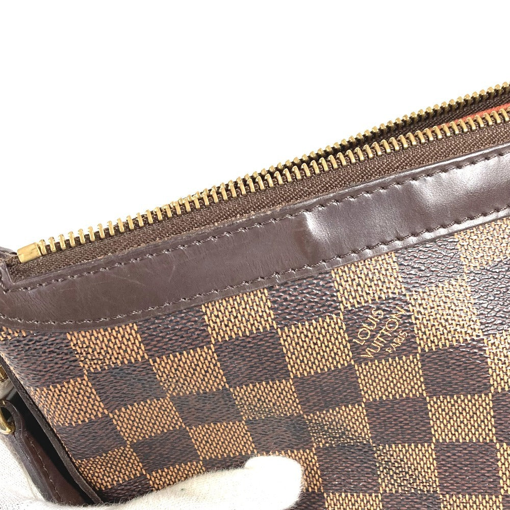 LOUIS VUITTON N51995 Damier Illovo MM Semi-Shoulder Bag, Handbag, Shoulder Bag, Damier Canvas, Unisex, Ebene, Brown
