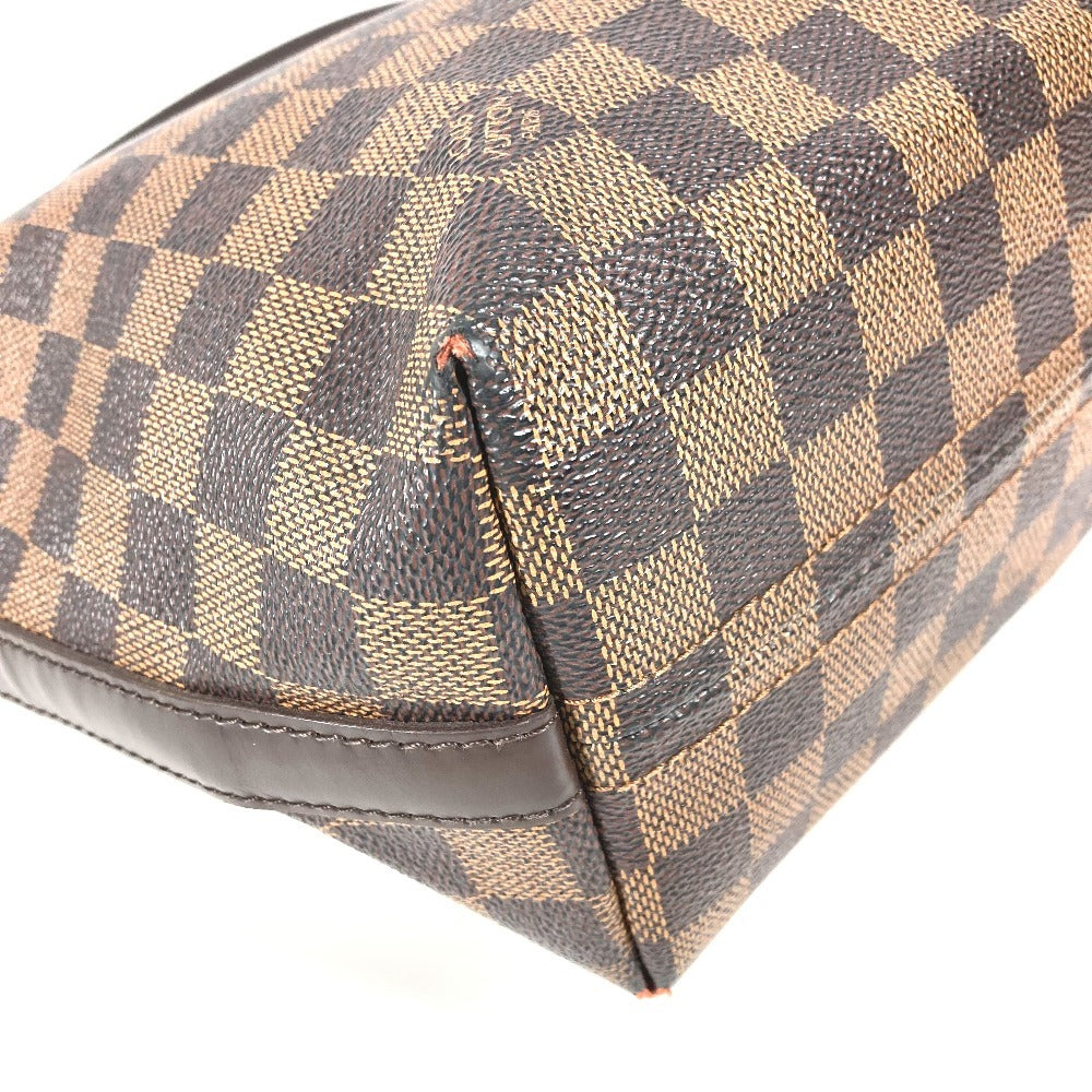 LOUIS VUITTON N51995 Damier Illovo MM Semi-Shoulder Bag, Handbag, Shoulder Bag, Damier Canvas, Unisex, Ebene, Brown