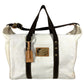 LOUIS VUITTON M40030 Antigua Sac Weekend 2-Way Bag, Shoulder Bag, Tote Bag, Boston Bag, Unisex, Canvas, Ecru, White