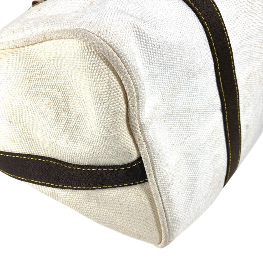 LOUIS VUITTON M40030 Antigua Sac Weekend 2-Way Bag, Shoulder Bag, Tote Bag, Boston Bag, Unisex, Canvas, Ecru, White