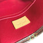LOUIS VUITTON M95010 Monogram Cherry Takashi Murakami Sac Plat กระเป๋าโท้ท กระเป๋าทรงสี่เหลี่ยมผืนผ้า กระเป๋าโท้ทแนวตั้ง กระเป๋าสะพายข้าง Monogram Cherry Canvas Unisex สีน้ำตาล