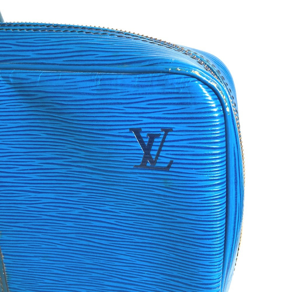 LOUIS VUITTON M54475 Epi Porte Document Voyage PDV กระเป๋าถือ กระเป๋าเอกสาร กระเป๋าใส่เอกสาร กระเป๋าธุรกิจ Epi Leather Unisex Toledo Blue สีน้ำเงิน