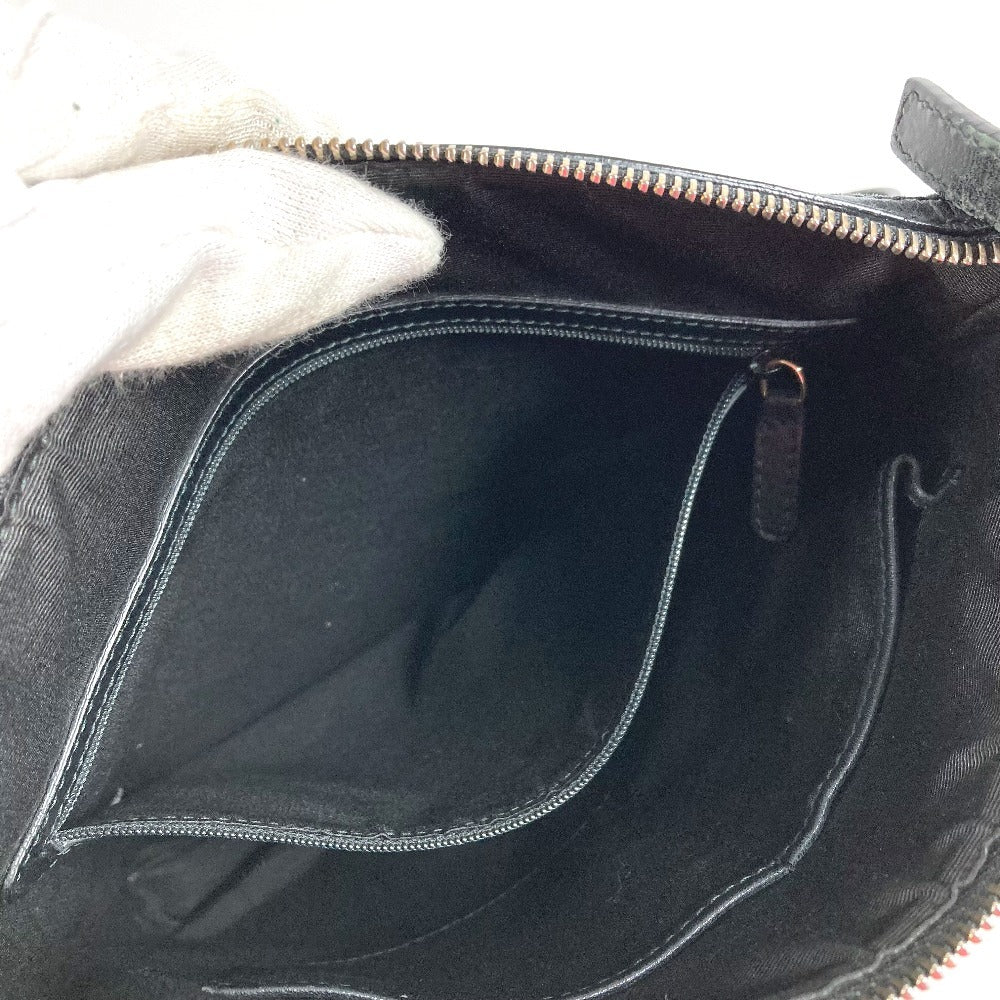 BVLGARI Logo S.Bulgari Crossbody Bag Pochette Shoulder Bag PVC/Leather Unisex Gray