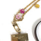 LOUIS VUITTON M03513 โมโนแกรม ฟอนสแตรป LV Confetti สายคล้องคอโทรศัพท์มือถือ สมาร์ทโฟน สายคล้องไหล่ แคนวาสลายโมโนแกรม ยูนิเซ็กส์ สีน้ำตาล