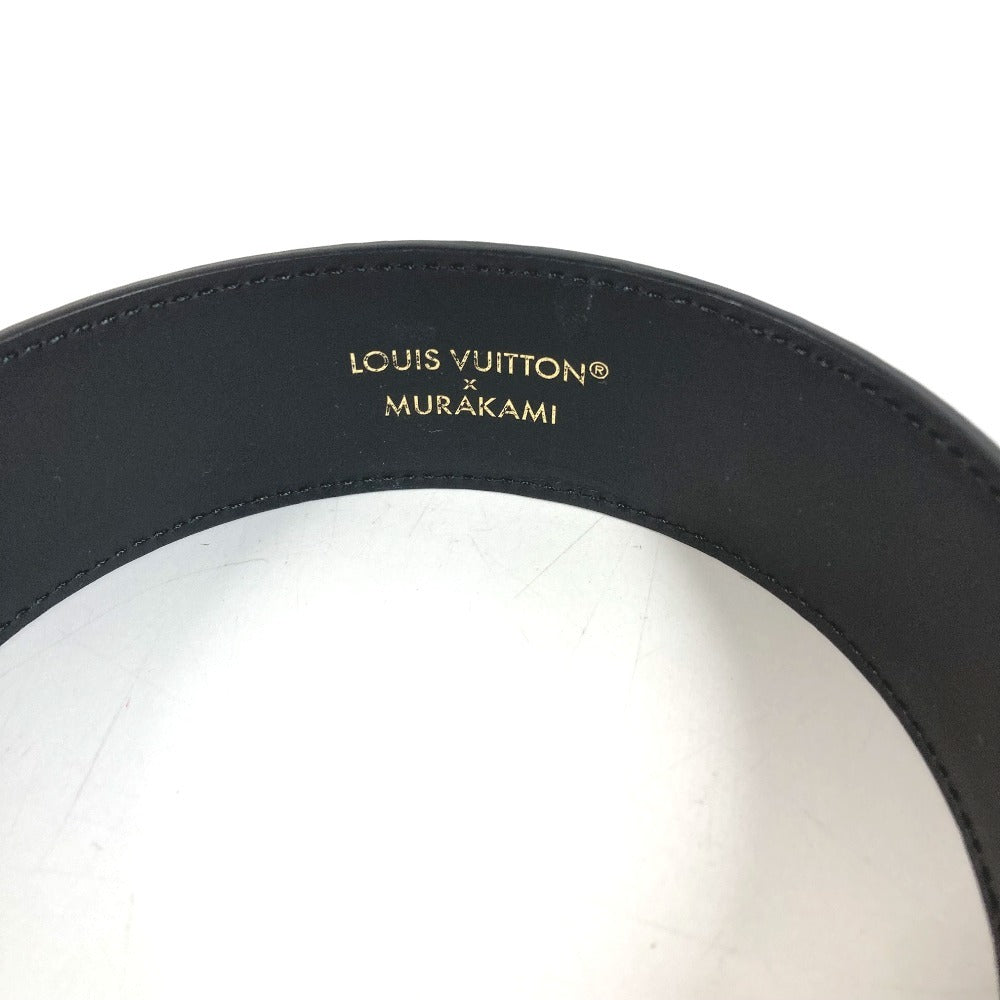 LOUIS VUITTON M96121 โมโนแกรมมัลติคัลเลอร์ LVxTM Takashi Murakami แถบคาดศีรษะ LV Outline แถบคาดศีรษะ เครื่องประดับผม ที่คาดผม ผ้าแคนวาสลายโมโนแกรมมัลติคัลเลอร์สำหรับผู้หญิง สี Noir ดำ
