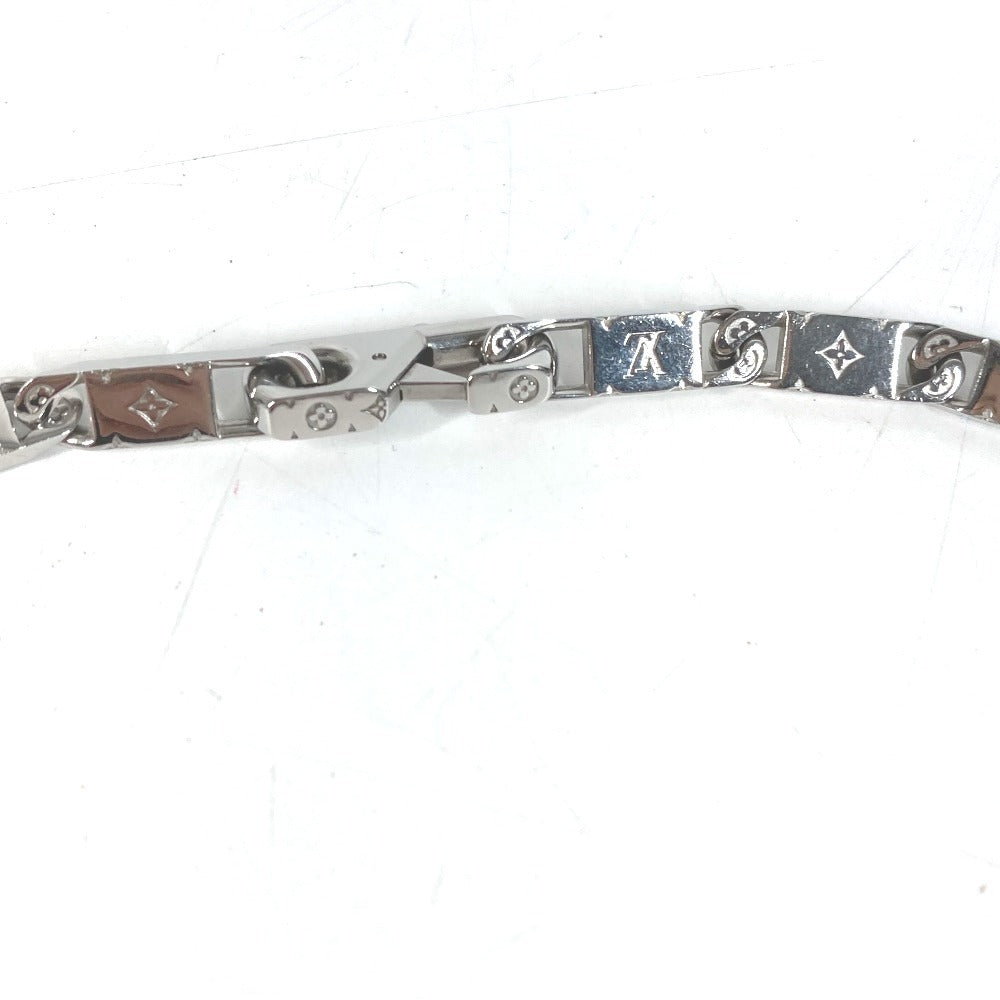 LOUIS VUITTON M00919 สร้อยคอ Monogram สร้อยคอโซ่ Monogram Tie Up โลหะ ยูนิเซ็กส์ สีเงิน