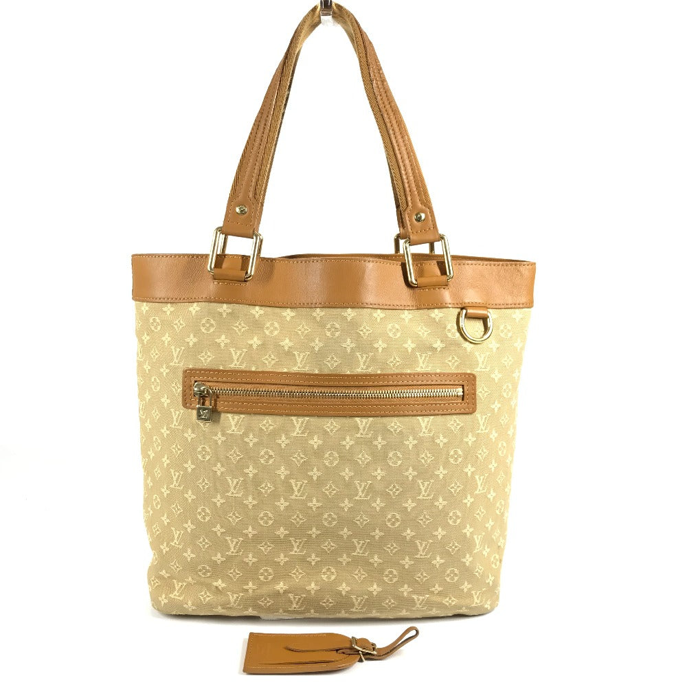 LOUIS VUITTON M92683 Monogram Mini Lucille GM Lucille GM Bag Shoulder Bag Tote Bag Shoulder Bag Monogram Mini Canvas Women's Beige