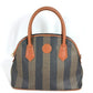 FENDI Vintage Pecan Bag Tote Bag Handbag PVC/Leather Women's Khaki