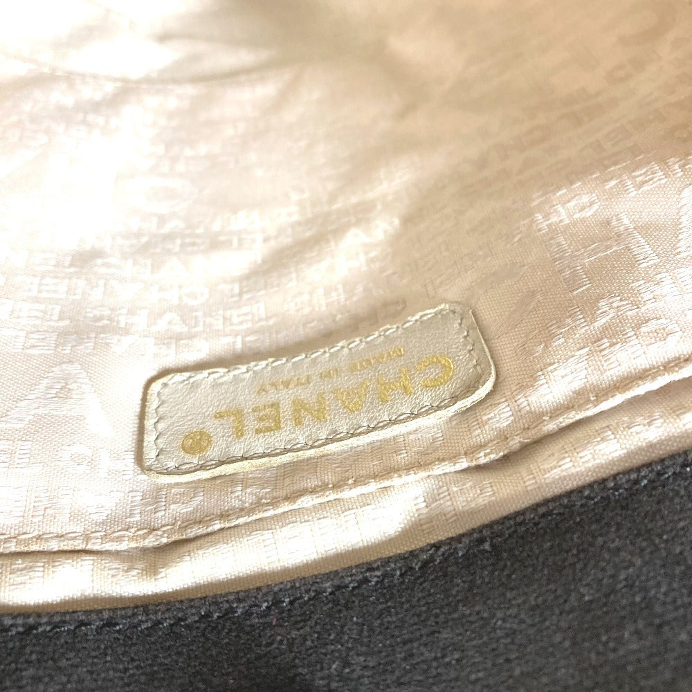 CHANEL กระเป๋าถือ กระเป๋าสะพาย กระเป๋าโท้ท CC Coco Mark Logo Cotton สีดำ Unisex