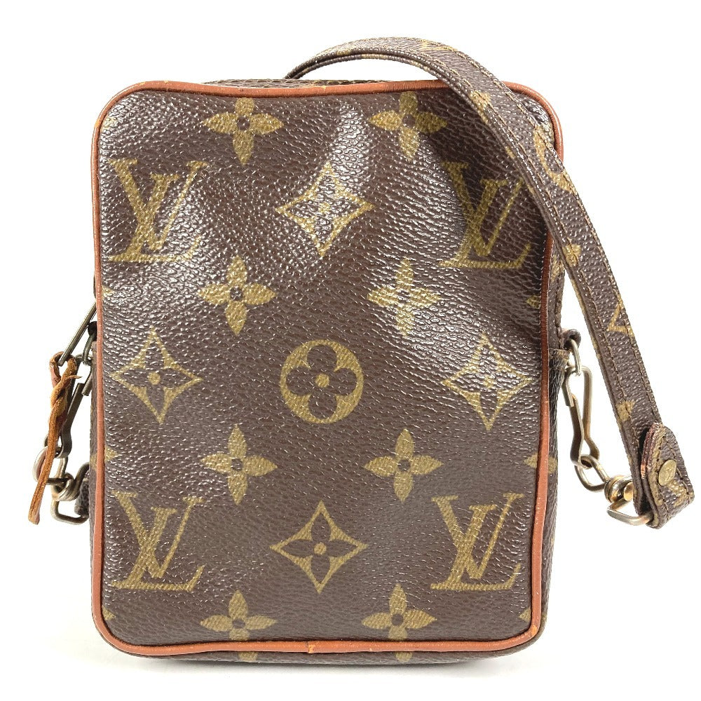 LOUIS VUITTON M45268 モノグラム ミニダヌーブ ミニ ダヌーブ 旧型 カバン 肩掛け ポシェット ショルダーバッグ モノグラムキャンバス ユニセックス ブラウン