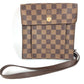LOUIS VUITTON N45272 ダミエ ピムリコ ポシェット 斜め掛け フラップ ショルダーバッグ ダミエキャンバス レディース エベヌ ブラウン
