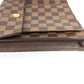 LOUIS VUITTON N45272 ダミエ ピムリコ ポシェット 斜め掛け フラップ ショルダーバッグ ダミエキャンバス レディース エベヌ ブラウン