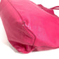LOEWE Nappa Anagram Logo Shoulder Bag Tote Bag with Tassel Fringe Leather Women's Pink