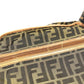 FENDI ズッカ ロゴ カバン 斜め掛け ポシェット ショルダーバッグ ナイロンキャンバス/レザー ユニセックス ブラウン