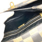 FENDI Vintage Pequin Logo Bag Tote Bag Handbag Leather/PVC Unisex Brown