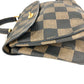 FENDI Vintage Pequin Logo Bag Tote Bag Handbag Leather/PVC Unisex Brown