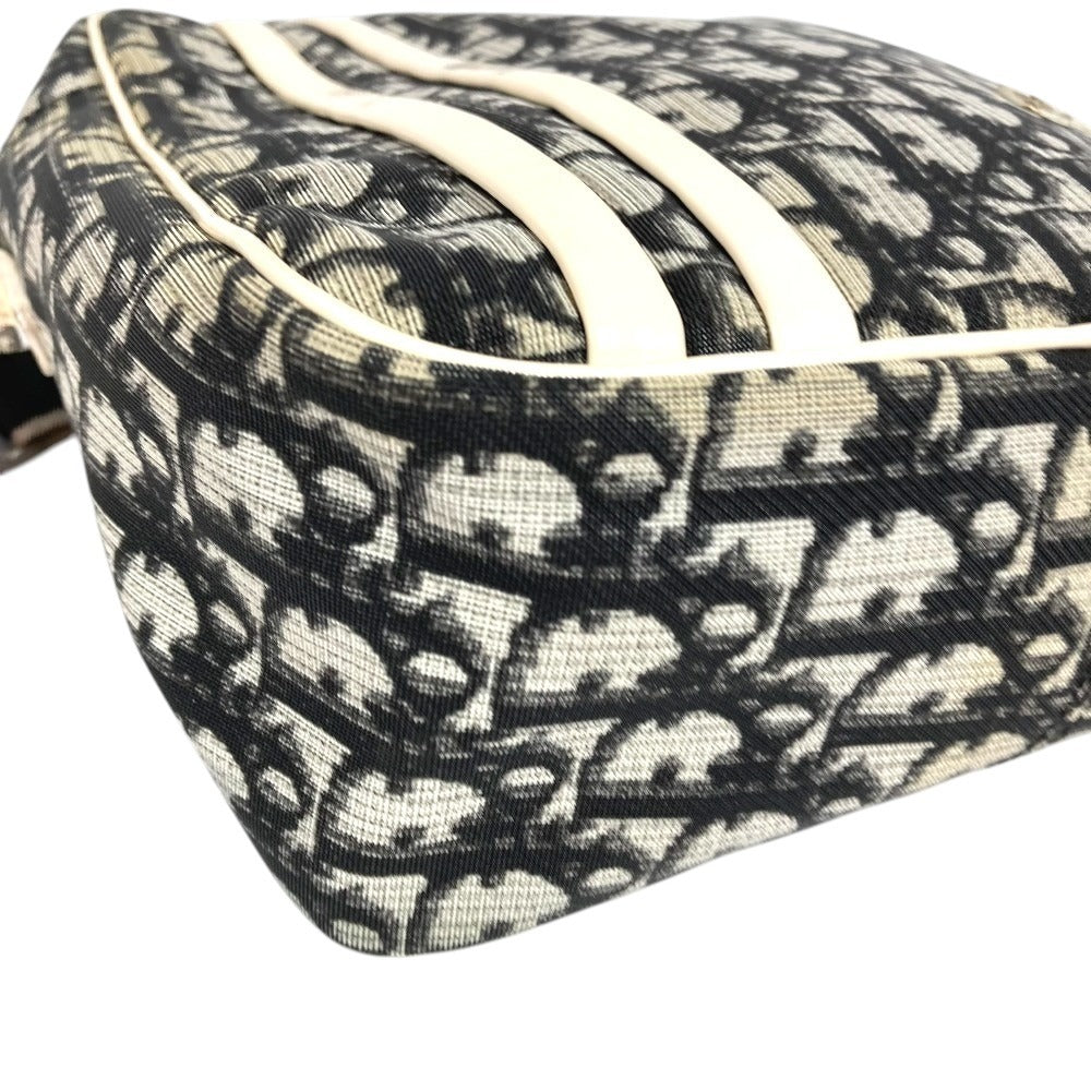 Dior トロッター ロゴ NO2 カバン 斜め掛け ポシェット ショルダーバッグ PVC ユニセックス ブラック