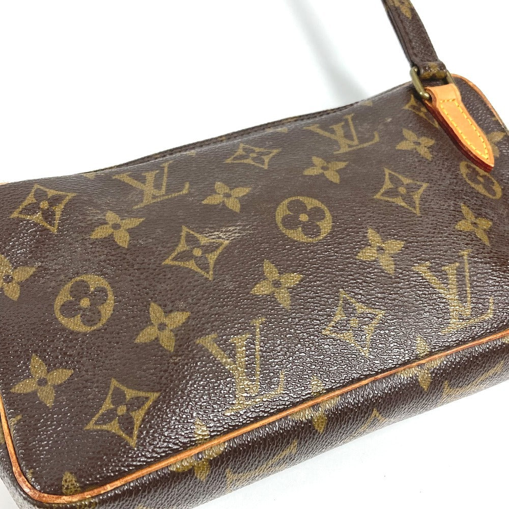 LOUIS VUITTON M51828 モノグラム ポシェットマルリーバンドリエール カバン 斜め掛け ポシェット ショルダーバッグ モノグラムキャンバス ユニセックス ブラウン