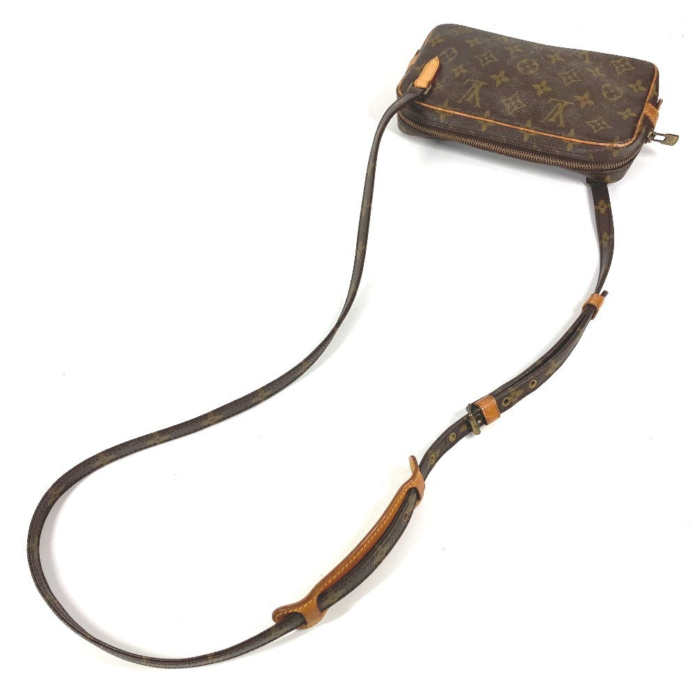 LOUIS VUITTON M51828 モノグラム ポシェットマルリーバンドリエール カバン 斜め掛け ポシェット ショルダーバッグ モノグラムキャンバス ユニセックス ブラウン