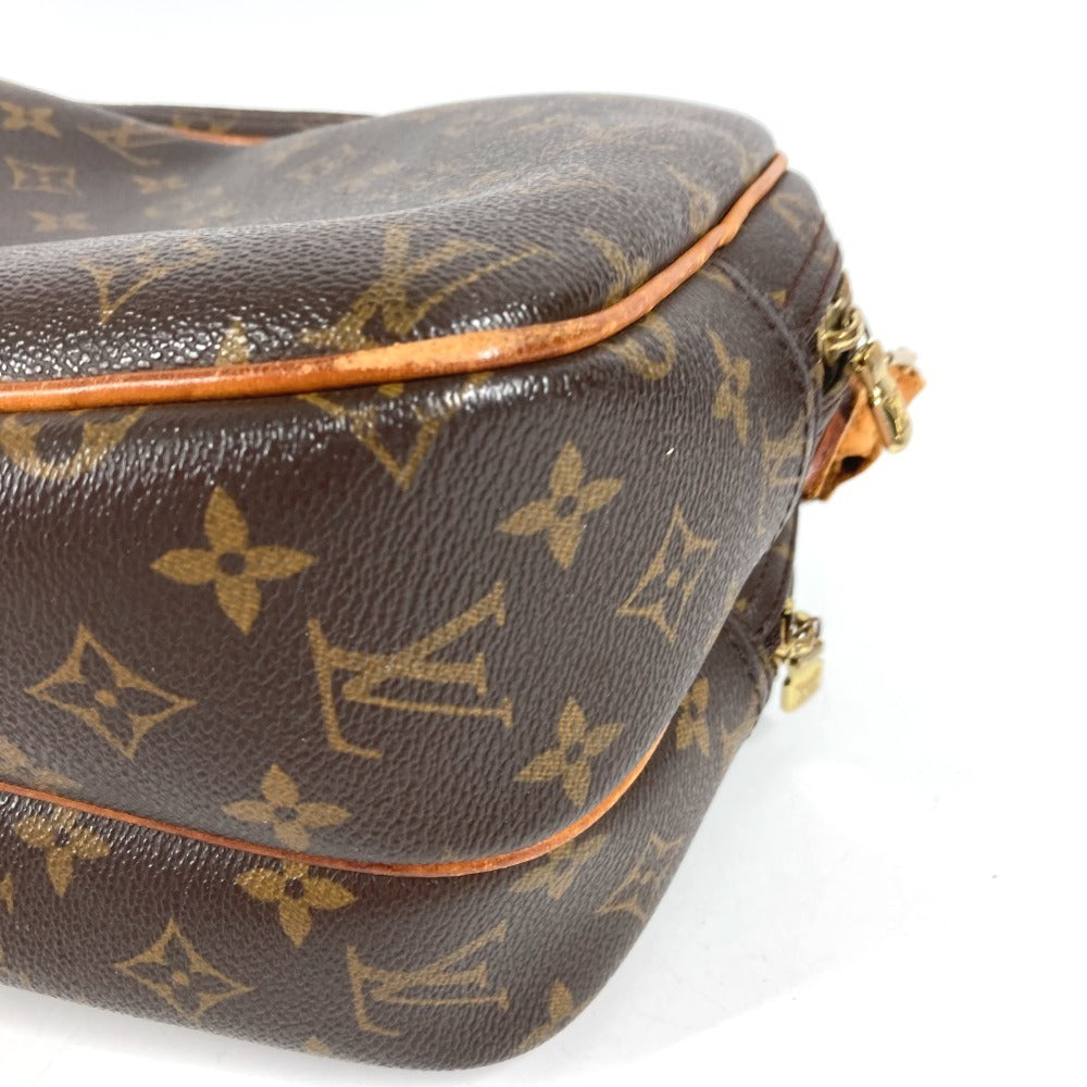 LOUIS VUITTON M45254 モノグラム リポーターPM リポーター PM 斜め掛け カバン ショルダーバッグ モノグラムキャンバス ユニセックス ブラウン