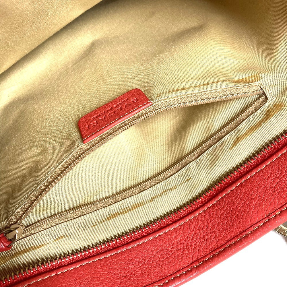 BVLGARI Logomania Logo Vertical Shoulder Bag Tote Bag Shoulder Bag Leather/Canvas Unisex Beige