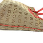BVLGARI Logomania Logo Vertical Shoulder Bag Tote Bag Shoulder Bag Leather/Canvas Unisex Beige