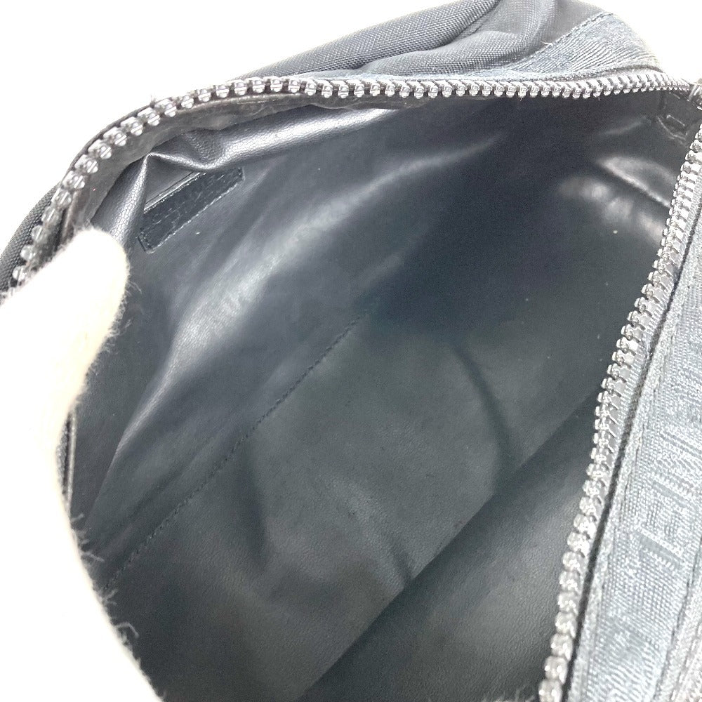 CHANEL Bag Sports CC Coco Mark Pouch Clutch Bag Second Bag Nylon Canvas Unisex Black