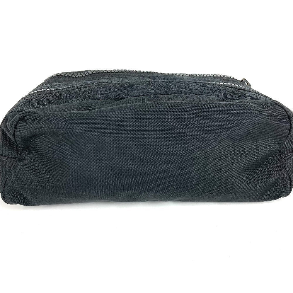 CHANEL Bag Sports CC Coco Mark Pouch Clutch Bag Second Bag Nylon Canvas Unisex Black