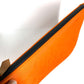 HERMES Leopard NeoBain MM NeoBain MM Clutch Bag Handbag Makeup Pouch Multi Pouch Pouch Polyamide Unisex Orange